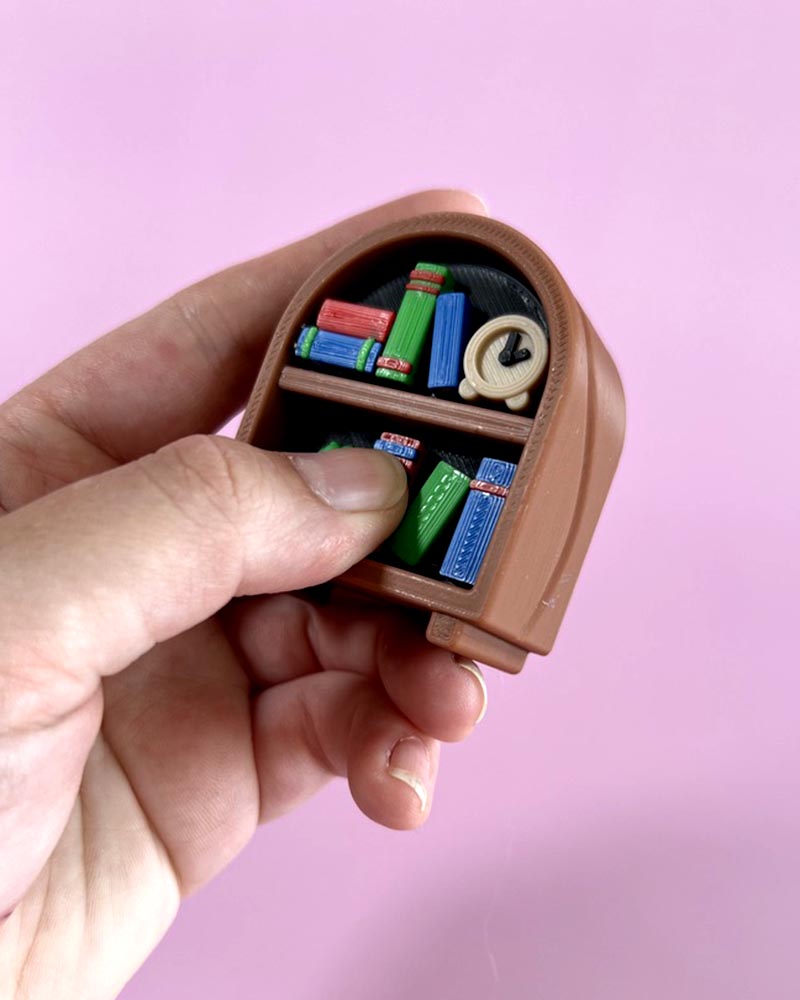 Bookshelf Clicker Fidget Toy
