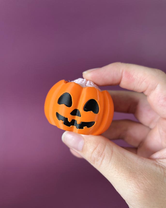 Pumpkin Clicker Fidget Toy