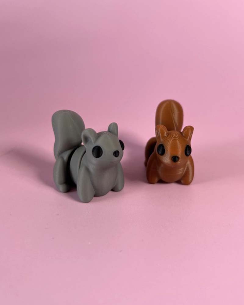 Squirrel Wiggly Toy