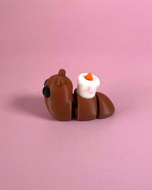 Candle Cute Slug Wiggly Toy