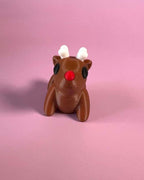 Red Nosed Reindeer Chrsitmas Wiggly Toy