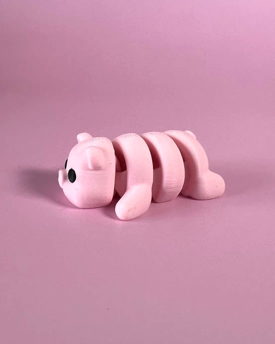 Pink Pig Wiggly Toy