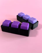 3 Key Textured Clicker Fidget Toy