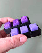 3 Key Textured Clicker Fidget Toy