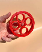 3D printed five ring spinner fidget toy for autism and aniety stim toy