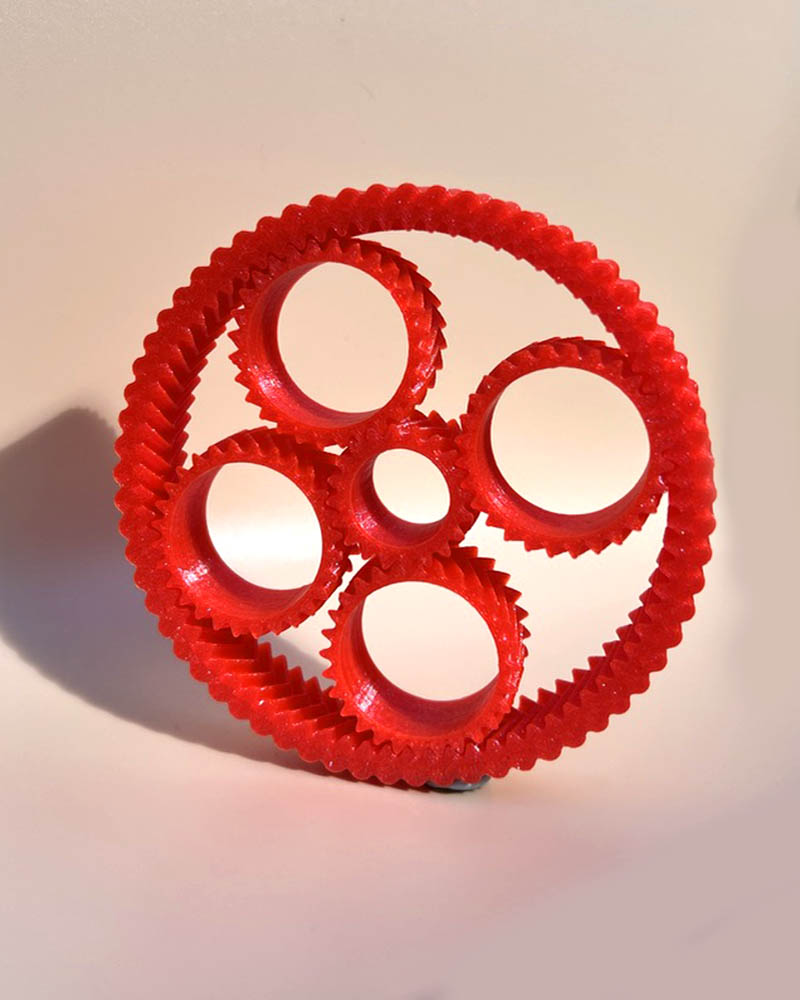 5 ring spinner fidget toy rotating sensory stim for autism and adhd