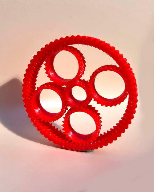 5 ring spinner fidget toy rotating sensory stim for autism and adhd