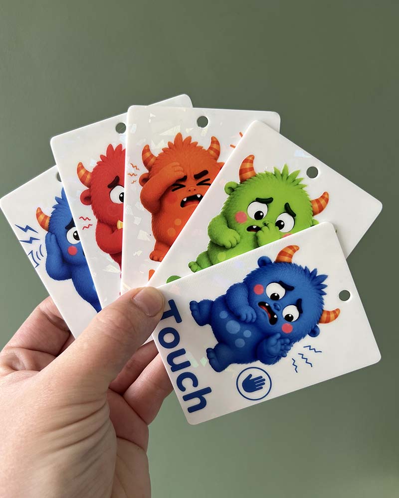 Sensory Trigger Communication Cards