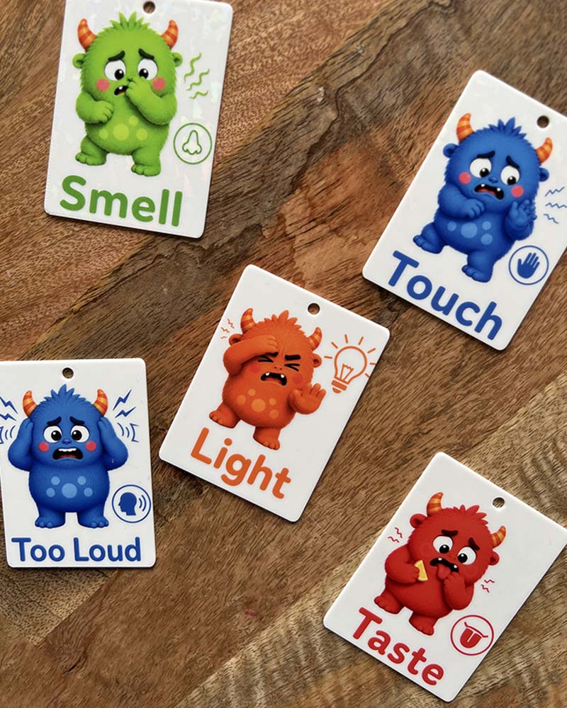 Sensory Trigger Communication Cards