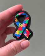 Autism Awareness Ribbon Clicker Fidget Toy