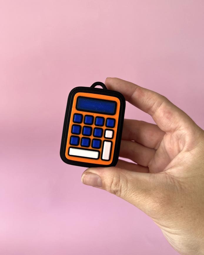 Calculator Clicker Fidget Toy