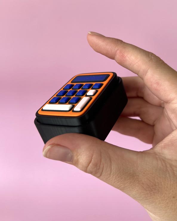 Calculator Clicker Fidget Toy