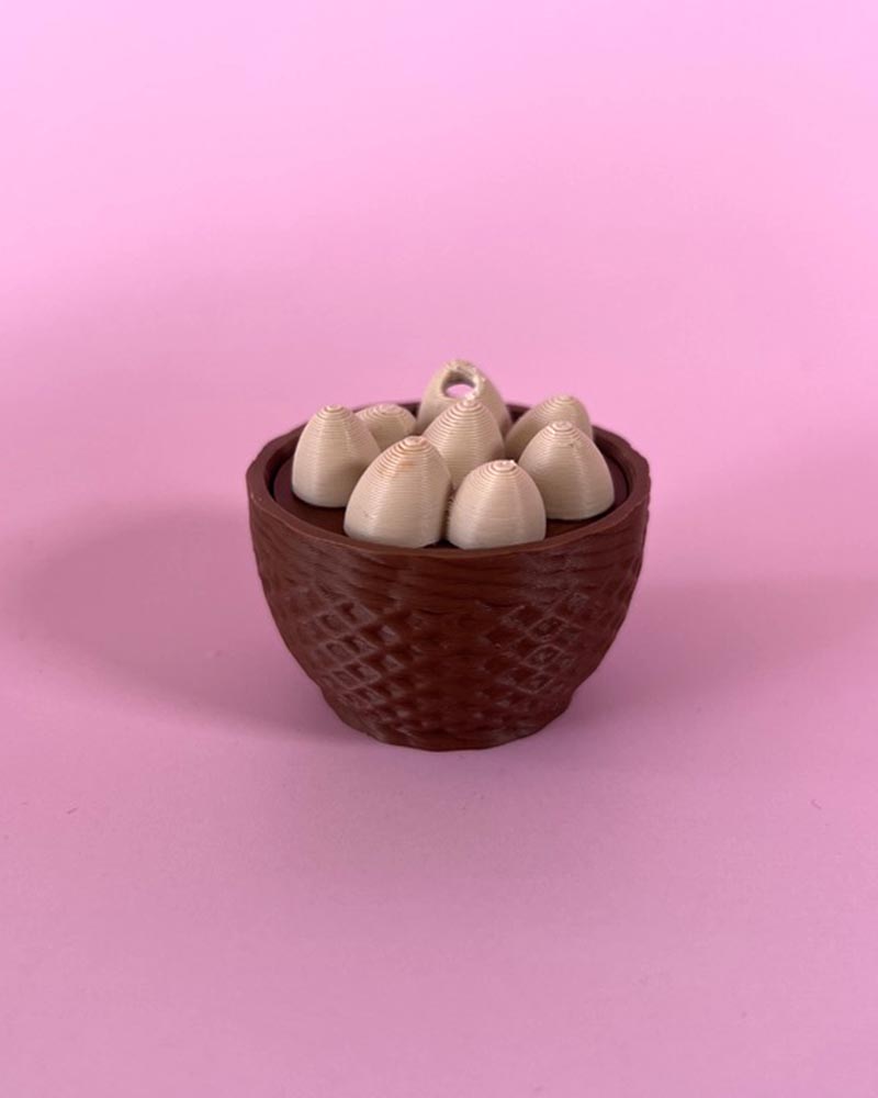 Egg Basket Clicker Fidget Toy