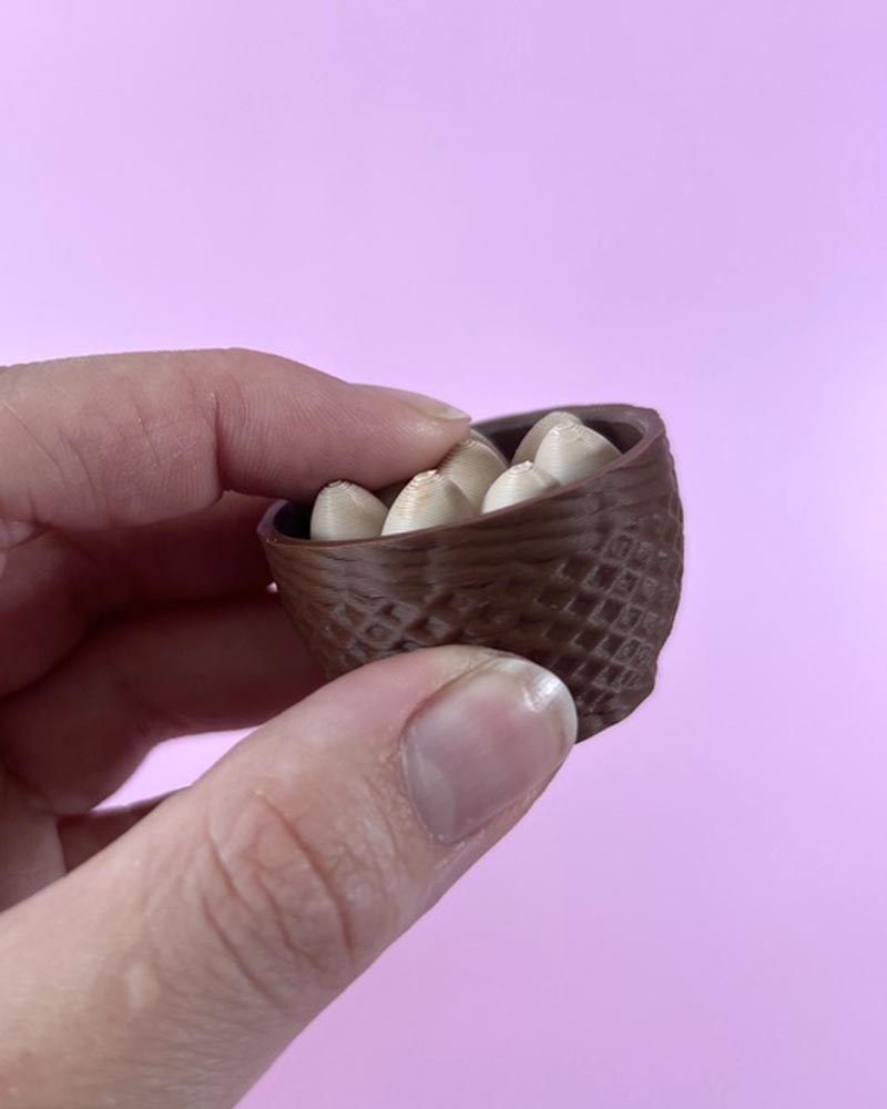 Egg Basket Clicker Fidget Toy