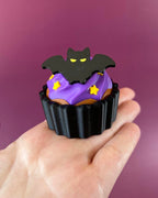 Halloween Bat Cupcake Clicker Fidget Toy