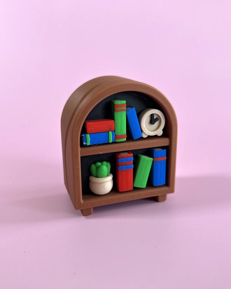 Bookshelf Clicker Fidget Toy