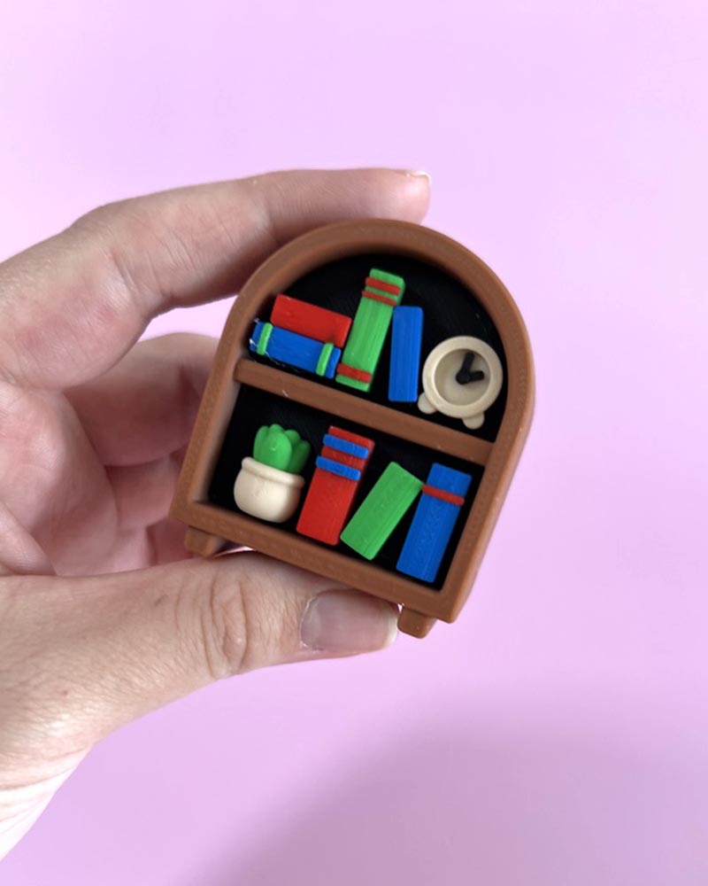 Bookshelf Clicker Fidget Toy