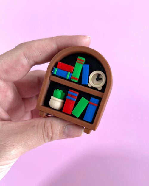 Bookshelf Clicker Fidget Toy