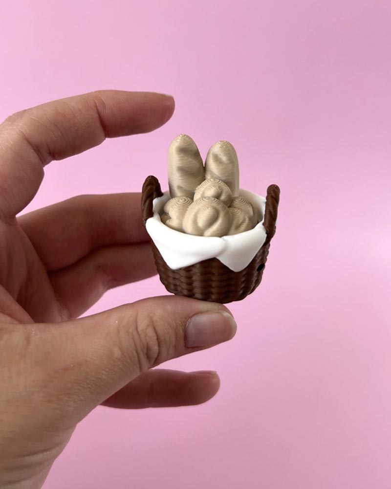 Bread Basket Clicker Fidget Toy
