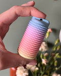 mini chunky textured sensory fidget toy, pain stim hand held 3d printed pastel colour mellows fidget