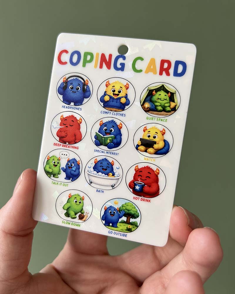 Monster Emotional Regulation Cards