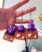 Dino in a Crate Clicker Fidget Toy