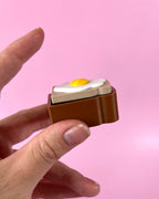 Egg on Toast Clicker Fidget Toy
