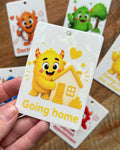 Monster Going Places Visual Communication Cards