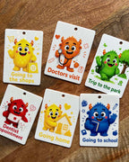 Monster Going Places Visual Communication Cards