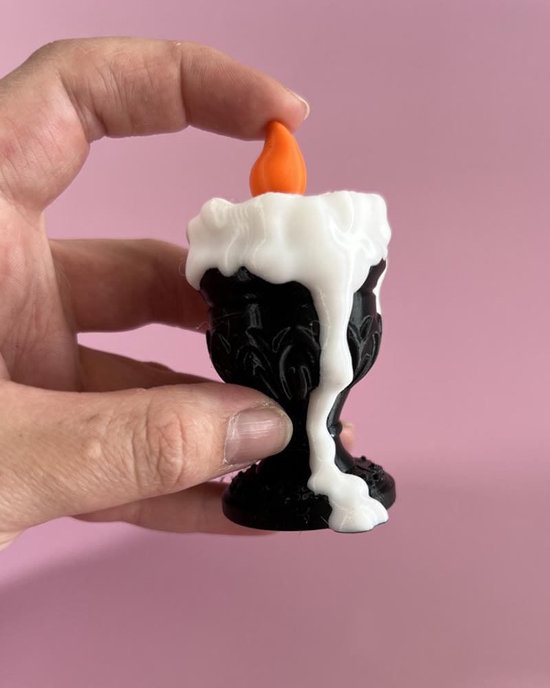 Gothic Candle Stick Clicker Fidget Toy