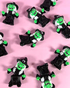 Green Witch Halloween Wiggly Toy