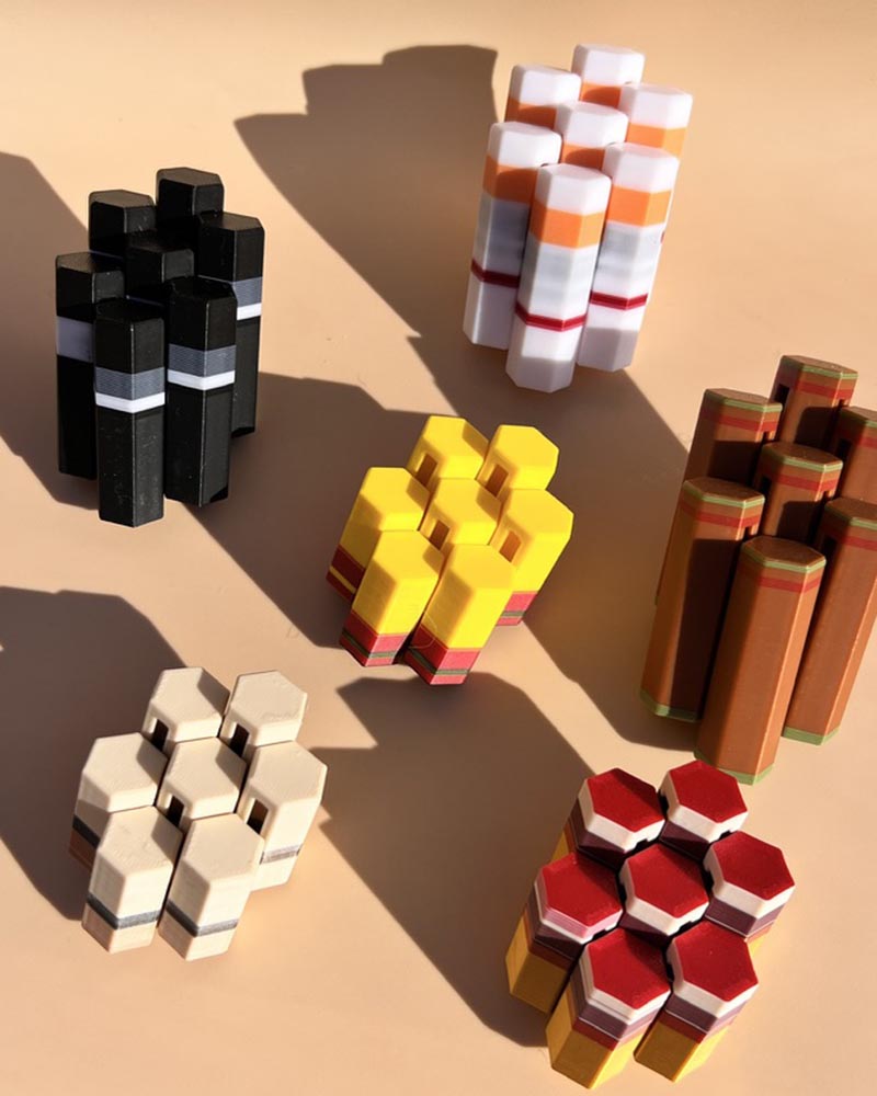 Hexagon Honeycomb Articulated Fidget Toy