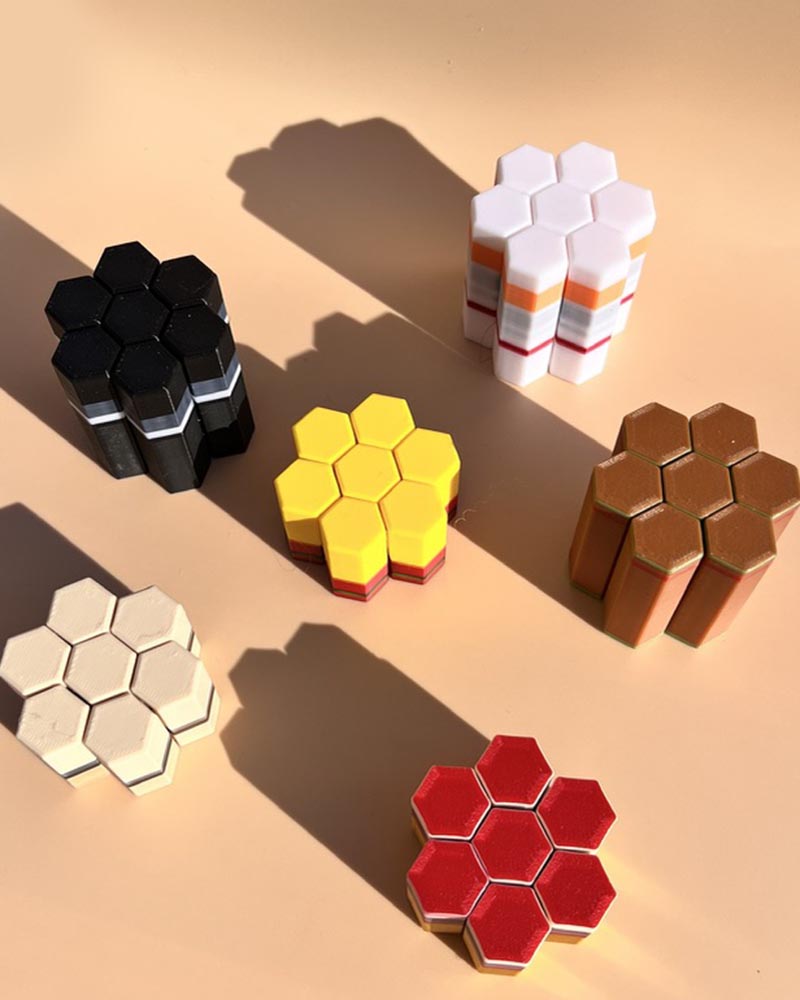 Hexagon Honeycomb Articulated Fidget Toy