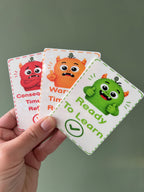 Monster Ready to Learn Behaviour Support Cards
