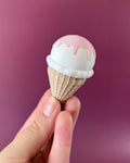 Ice Cream Cone Clicker Fidget Toy