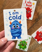 Monster Comfort & Support Communication Cards