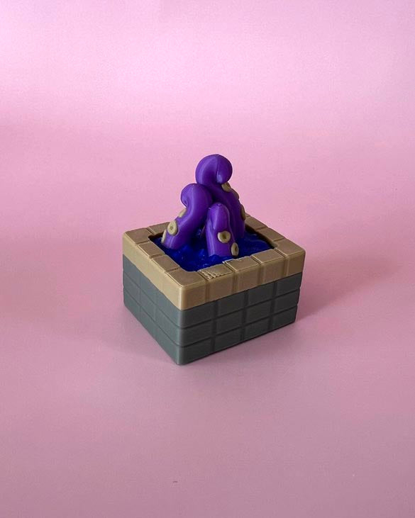 Kraken in a Pool Fidget Toy