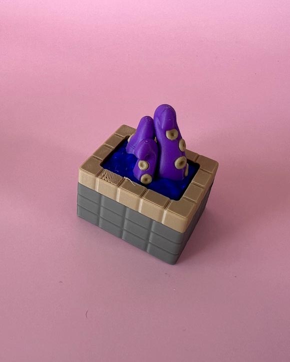 Kraken in a Pool Fidget Toy