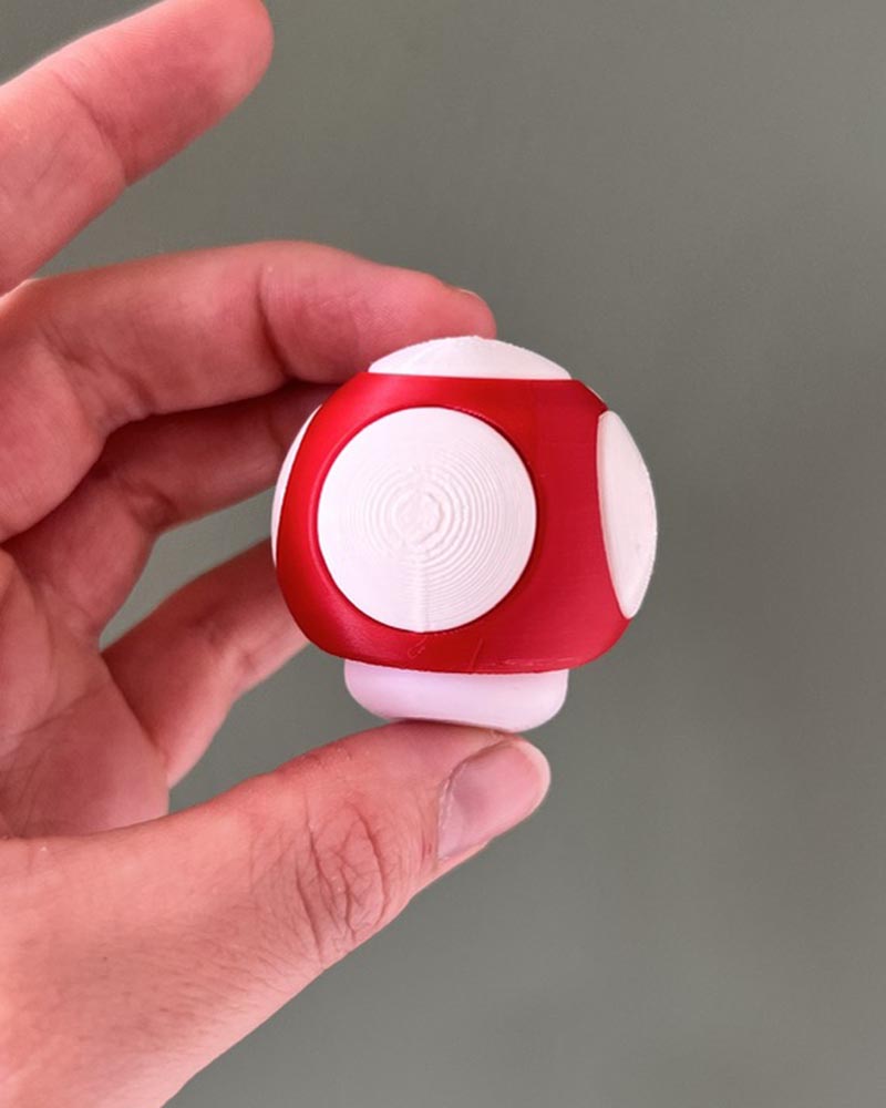 Mushroom Clicker Fidget Toy