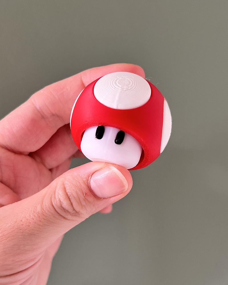 Mushroom Clicker Fidget Toy