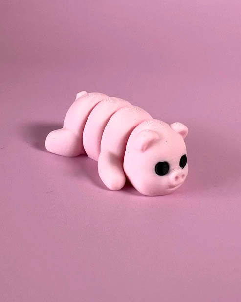Pink Pig Wiggly Toy
