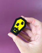 Gothic Coffin Clicker Fidget Toy