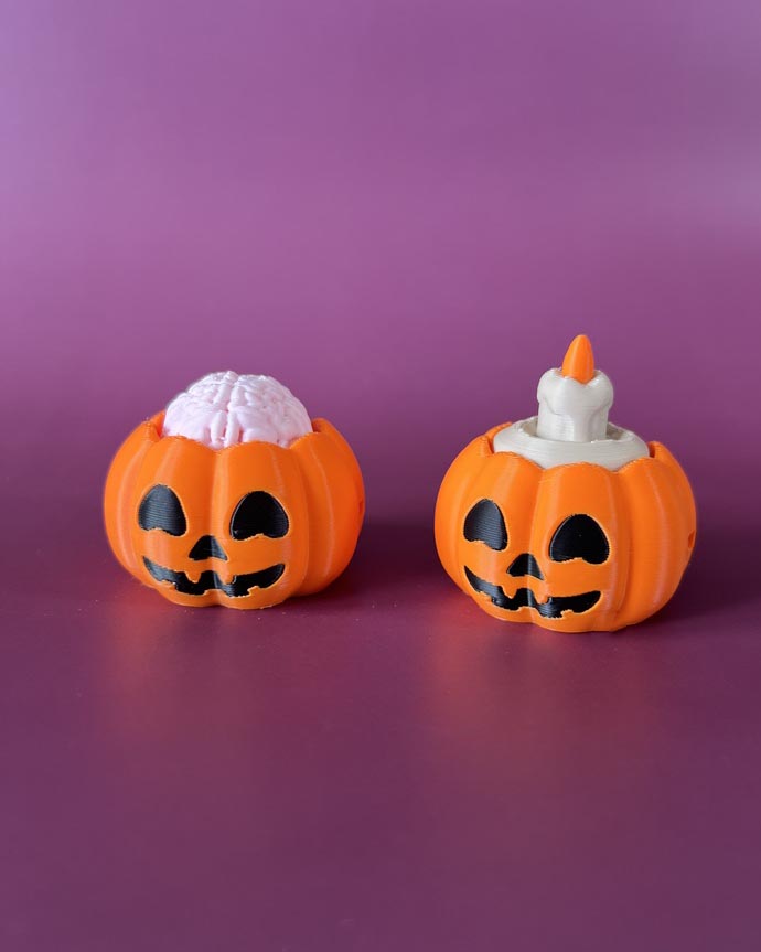 Pumpkin Clicker Fidget Toy