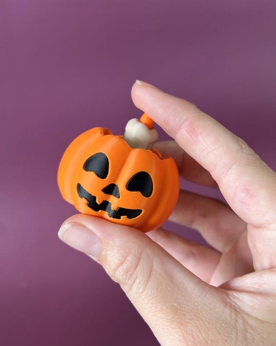 Pumpkin Clicker Fidget Toy