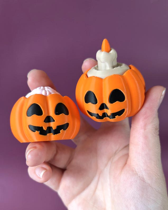 Pumpkin Clicker Fidget Toy
