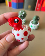 Dino in an Egg Clicker Fidget Toy