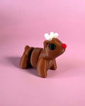 Red Nosed Reindeer Chrsitmas Wiggly Toy