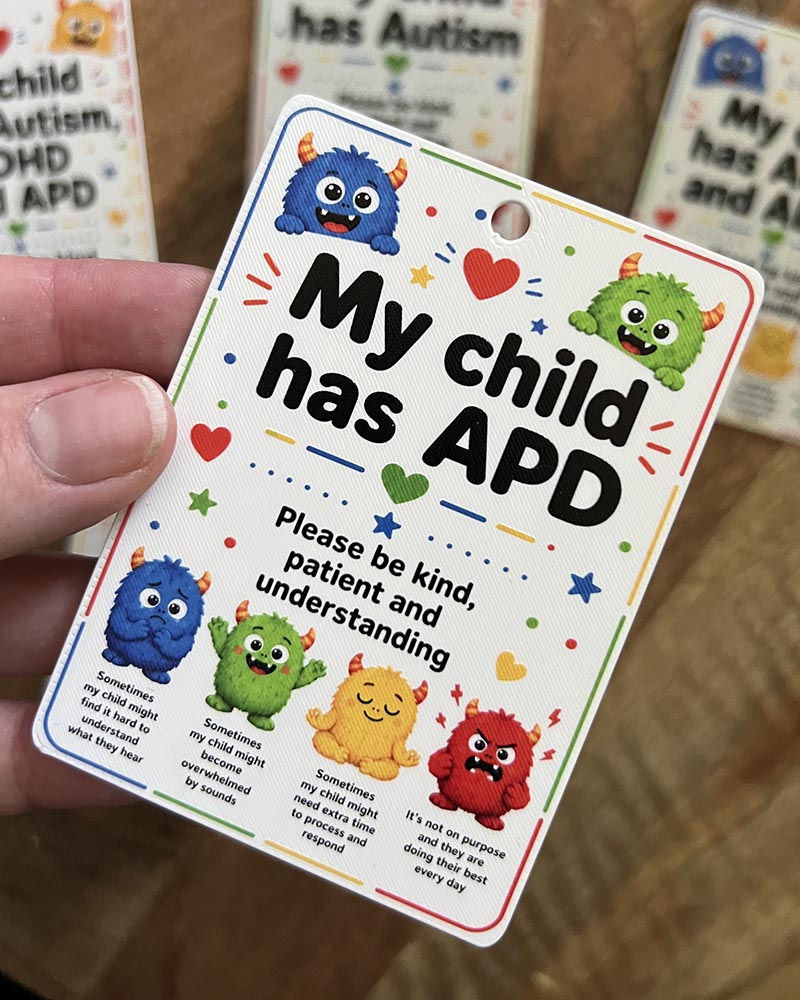 Monster Neurodiversity Awareness Tag