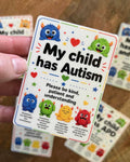 Monster Neurodiversity Awareness Tag