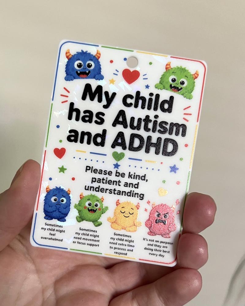 Monster Neurodiversity Awareness Tag